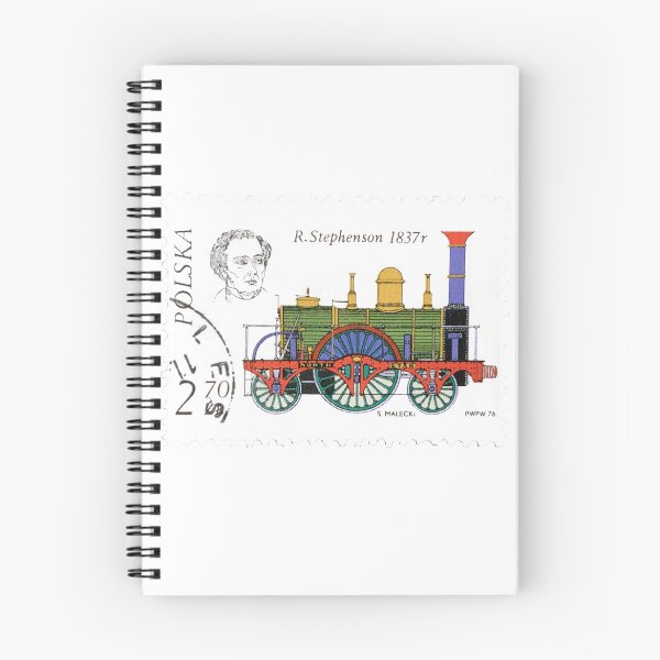 Item preview, Polska Stephenson 1837 Train Railway Postage Stamp designed and sold by red-amber65.