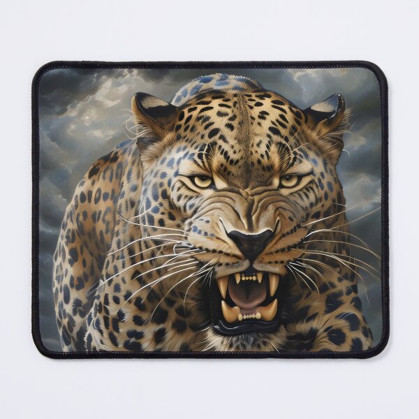 Item preview, Leopard. A wild force of nature. designed and sold by MyHappyArtShop.