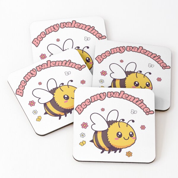 Item preview, Bee My Valentine designed and sold by alekspardesign.