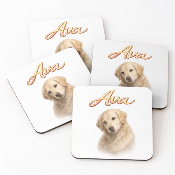 Item preview, Ava Dog Zodiac — Loyalty and Honest Spirit of the Chinese Dog designed and sold by AlexLineArt.