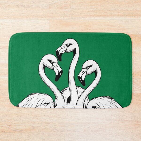 Item preview, Monochrome Flamingo Line Art – Dark Wildlife Illustration designed and sold by PAPIRO SIGLO XXI.