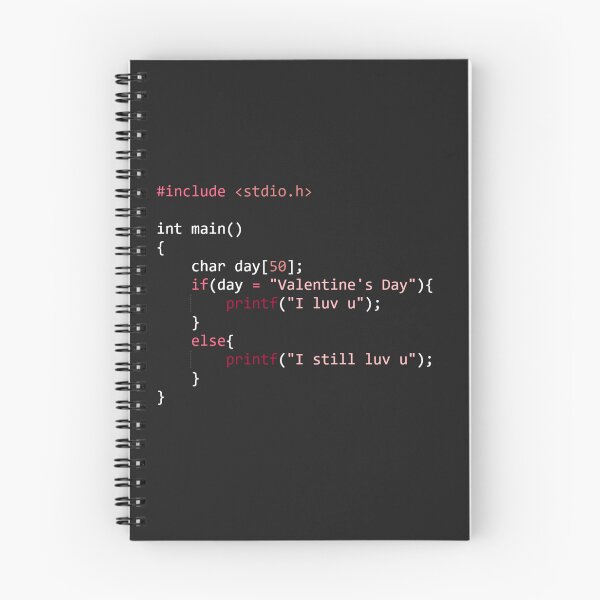 Item preview, C Programming Love Code - Conditional Love (I Still Luv U) designed and sold by LuvTech.
