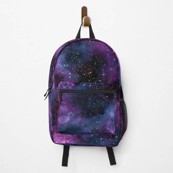 Item preview, Vibrant Purple Nebula Galaxy Background with Pink and Blue Cosmic Clouds and Stars designed and sold by DIGPROF.