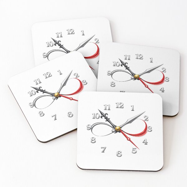 Item preview, Abstract Time in Motion – Elegant Clock Hands Art” designed and sold by Fabrifrank.