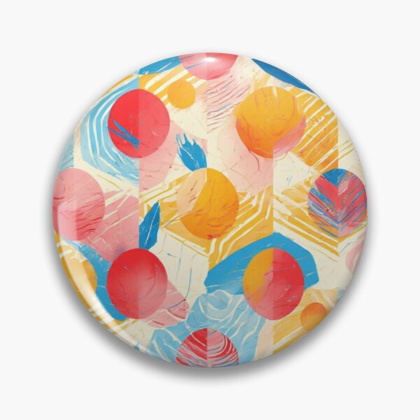 Item preview, The Intricate Dance of Circles and Feathers in Vivid Harmony designed and sold by Virtuals1.