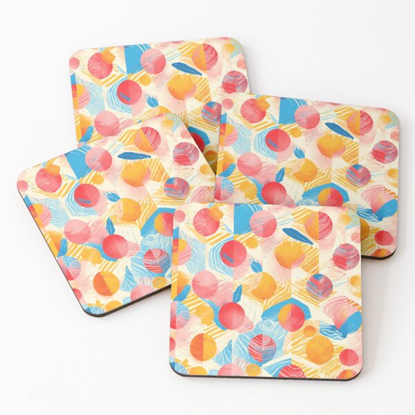 Item preview, The Intricate Dance of Circles and Feathers in Vivid Harmony designed and sold by Virtuals1.