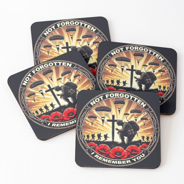 Item preview, Not Forgotten; Veteran; Memorial Day; designed and sold by StickerApe.