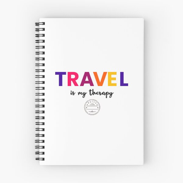 Item preview, Travel Is My Therapy Passport Stamp Design designed and sold by Inkworksbyshery.