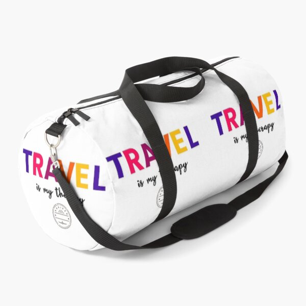 Item preview, Travel Is My Therapy Passport Stamp Design designed and sold by Inkworksbyshery.