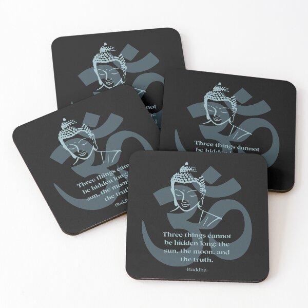 Item preview, Buddha quote with Buddha head designed and sold by WookyPrayer.