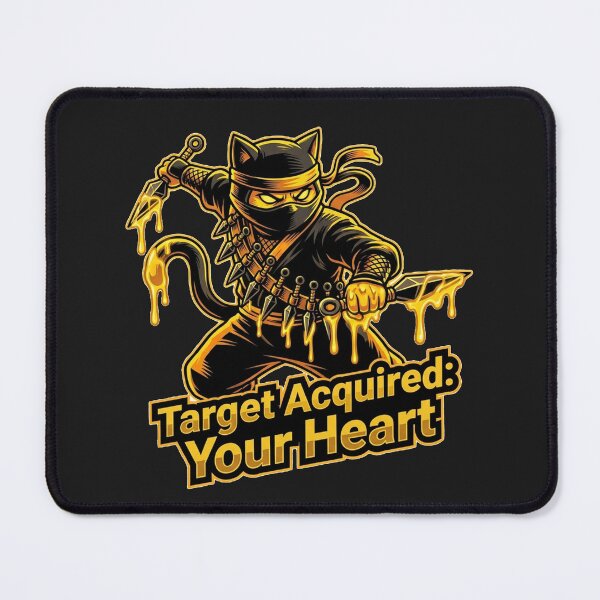 Item preview, Ninja Cat Honey-Glazed Kunai Assassin Sticker designed and sold by Thaivi Design.