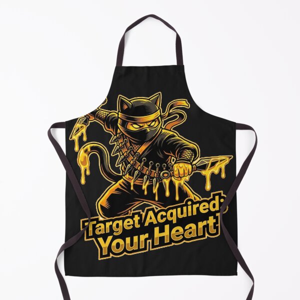 Item preview, Ninja Cat Honey-Glazed Kunai Assassin Sticker designed and sold by Thaivi Design.