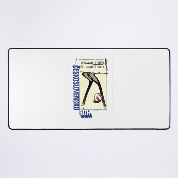 Item preview, Vintage Czechoslovakia Beach Ball Rare Postage Stamp designed and sold by red-amber65.