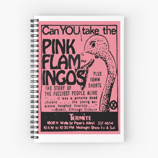 Item preview, Pink Flamingos - John Waters designed and sold by Flaccid Spatula.