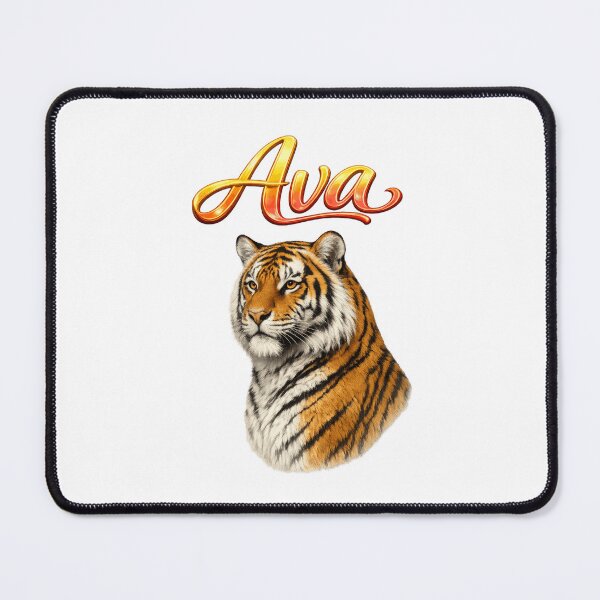 Item preview, Ava Tiger Zodiac — Strength and Courage of the Chinese Tige designed and sold by AlexLineArt.