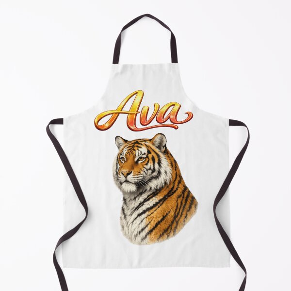 Item preview, Ava Tiger Zodiac — Strength and Courage of the Chinese Tige designed and sold by AlexLineArt.