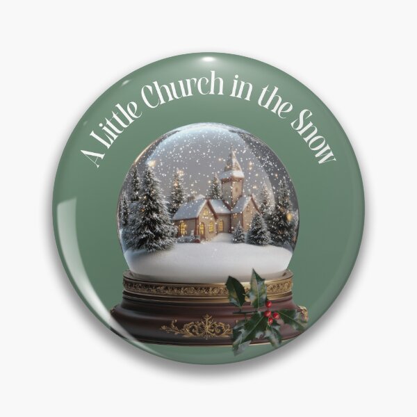 Item preview, A Little Church in the Snow Christmas designed and sold by Sachie's Studio.