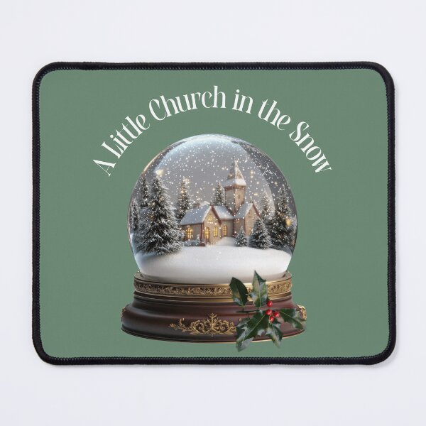 Item preview, A Little Church in the Snow Christmas designed and sold by Sachie's Studio.