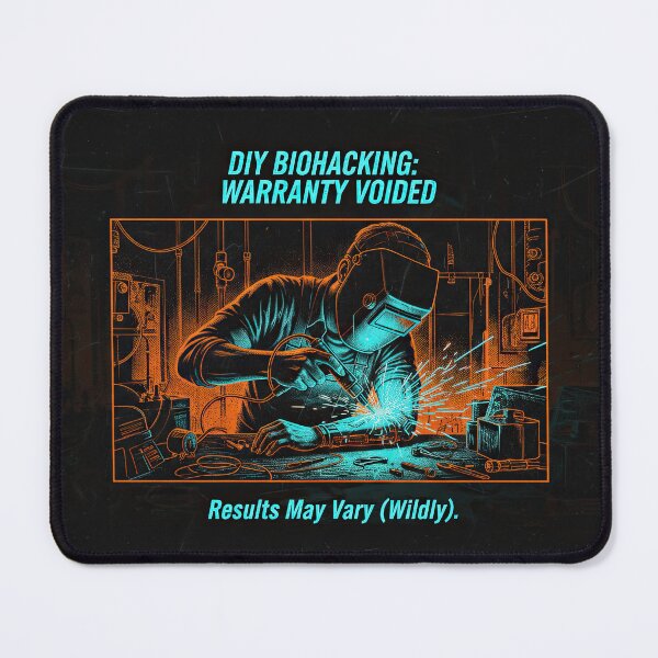 Item preview, DIY Biohacking Satire in a Retro Futuristic Dystopian Lab designed and sold by SavinMercantile.