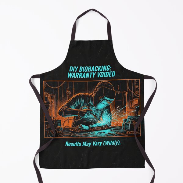 Item preview, DIY Biohacking Satire in a Retro Futuristic Dystopian Lab designed and sold by SavinMercantile.