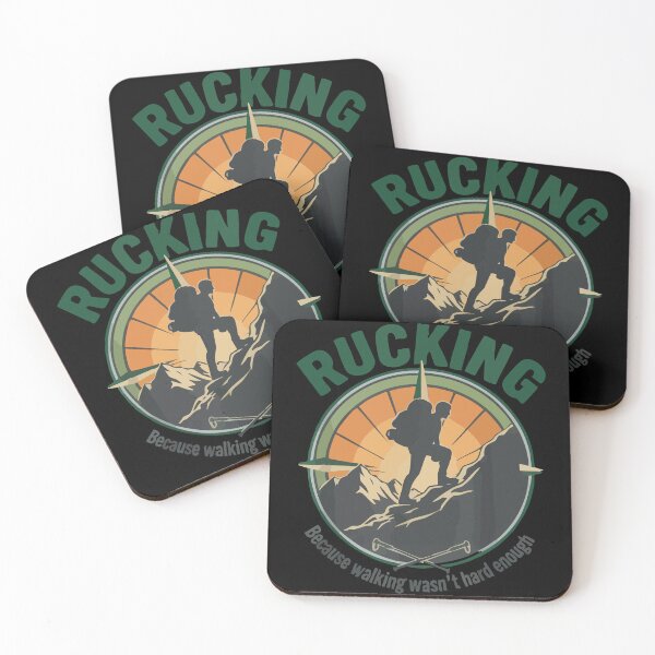 Item preview, Rucking Because Walking Wasn’t Hard Enough designed and sold by JoseloRochaArt.