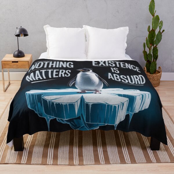 Item preview, Nihilist Penguin – Nothing Matters Streetwear T-Shirt designed and sold by DesignShirt900.