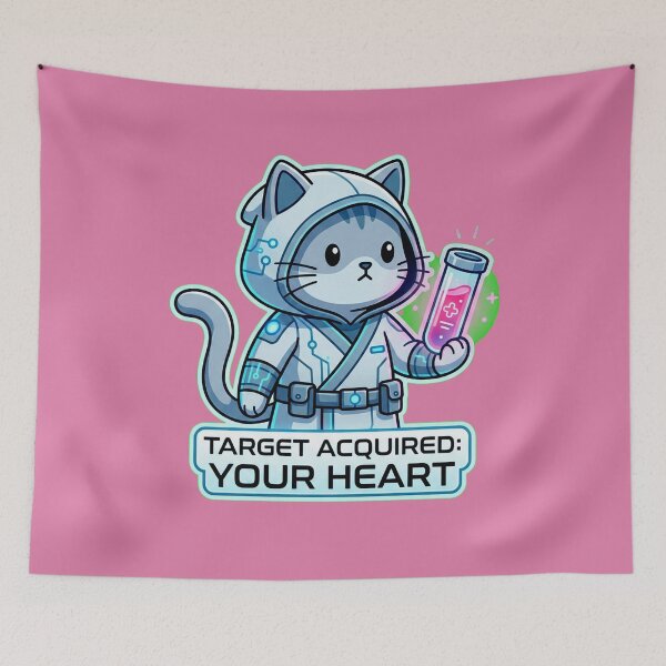 Item preview, Apothecary Neko - Techwear Ninja Healer Cat designed and sold by Thaivi Design.