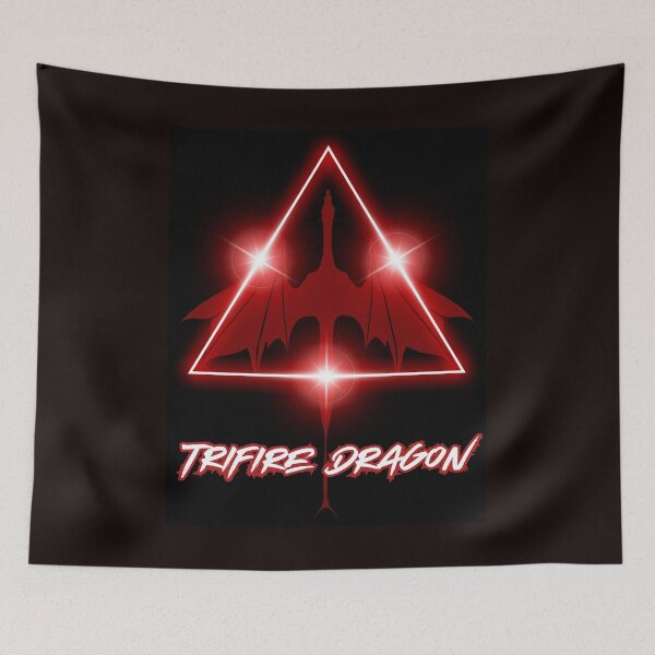 Item preview, TriFire Dragon Triangle Guardian designed and sold by RodimusG1Art.