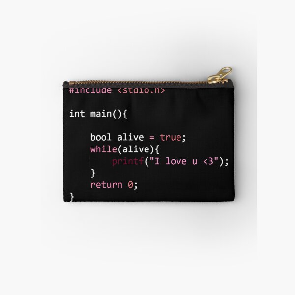 Item preview, Infinite Loop of Love - While(Alive) C Code designed and sold by LuvTech.