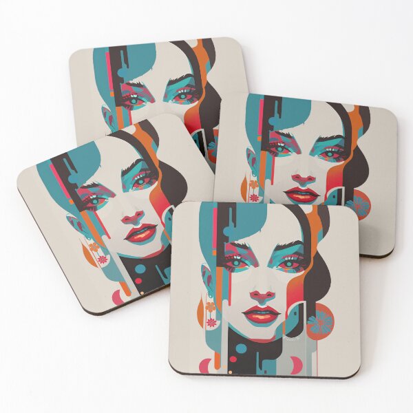 Item preview, geometric face designed and sold by Cylevieart.
