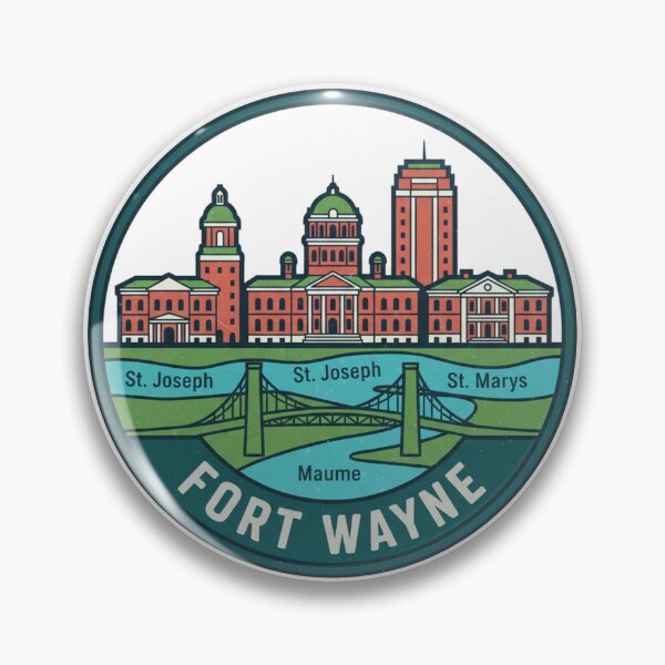 Item preview, Fort Wayne designed and sold by JonysCreativeDesigns.
