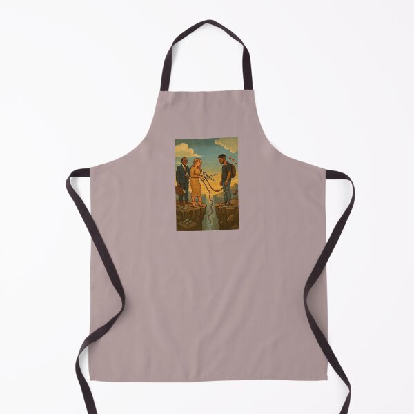 Item preview, Cutting Toxic Ties - Surrealist Illustration about Choices and Liberation designed and sold by ARTGENERATESART.