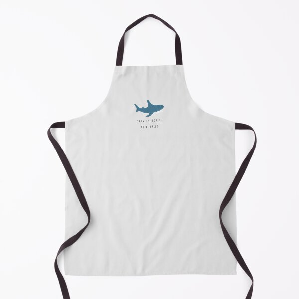 Item preview, Blahaj, Swim In Puddles With Sharks - Seaside - Bears in Trees Blank designed and sold by zinesbyscout.