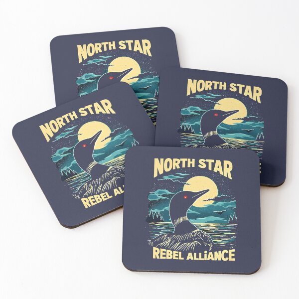 Item preview, Minnesota Rebel North Star Rebel Alliance Loon Art designed and sold by Uglyandcute.