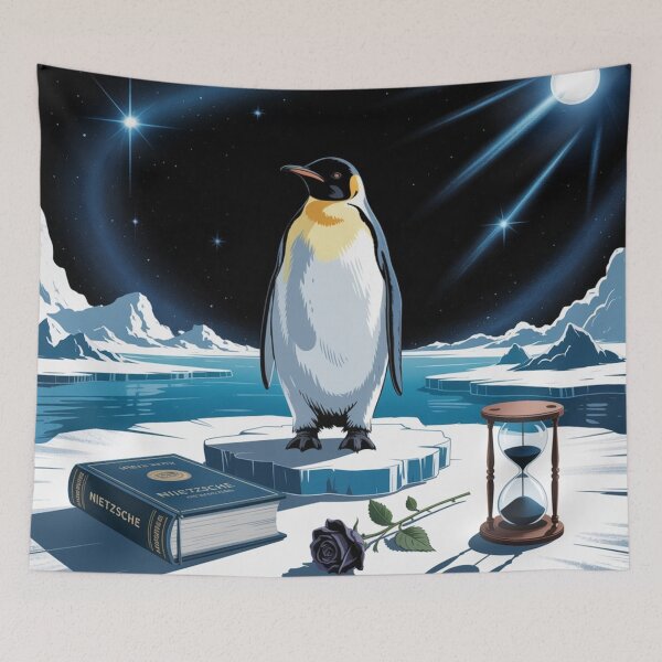 Item preview, Nihilist Penguin – Nothing Matters Streetwear T-Shirt designed and sold by DesignShirt900.
