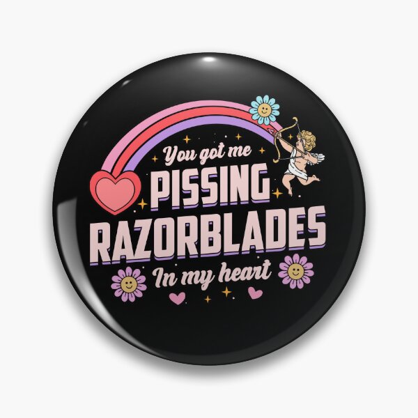 Item preview, Pissing Razorblades designed and sold by happy.fishwater.