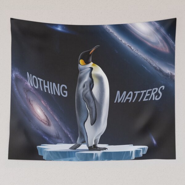 Item preview, Nihilist Penguin – Nothing Matters Streetwear T-Shirt designed and sold by DesignShirt900.