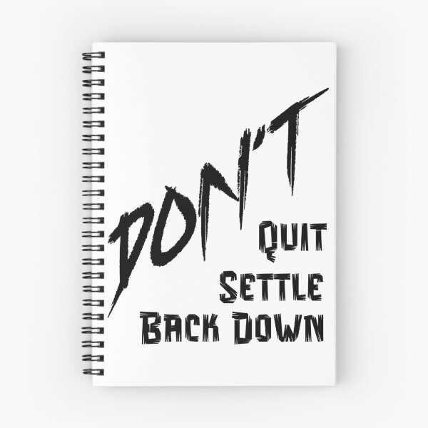 Item preview, Dont Quit, Settle or Backdown designed and sold by J-A-L.