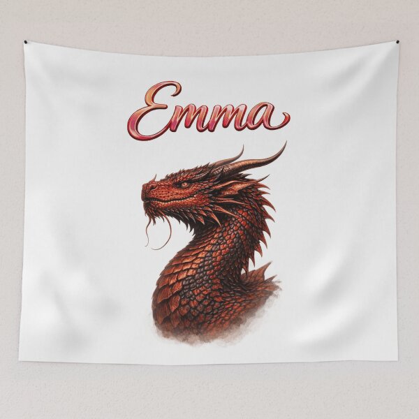 Item preview, Emma Dragon Zodiac — Power, Wisdom and Fortune of the Chinese Dragon designed and sold by AlexLineArt.