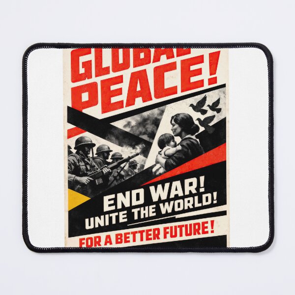 Item preview, Global Peace Unite for a Better Future designed and sold by ForeverPrintsOK.