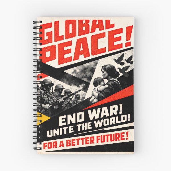 Item preview, Global Peace Unite for a Better Future designed and sold by ForeverPrintsOK.