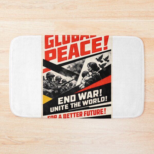 Item preview, Global Peace Unite for a Better Future designed and sold by ForeverPrintsOK.