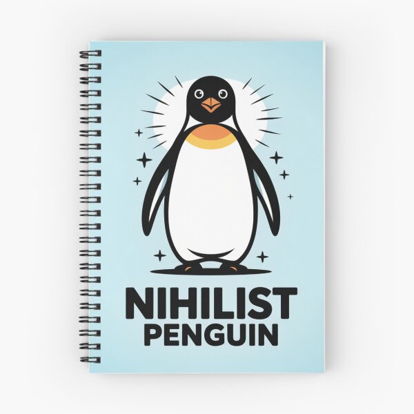 Item preview, Nihilist Penguin – Nothing Matters Streetwear T-Shirt designed and sold by DesignShirt900.