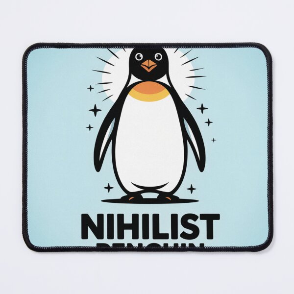 Item preview, Nihilist Penguin – Nothing Matters Streetwear T-Shirt designed and sold by DesignShirt900.