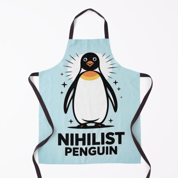 Item preview, Nihilist Penguin – Nothing Matters Streetwear T-Shirt designed and sold by DesignShirt900.