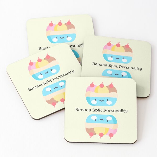 Item preview, Banana Split Personality Funny designed and sold by Sachie's Studio.