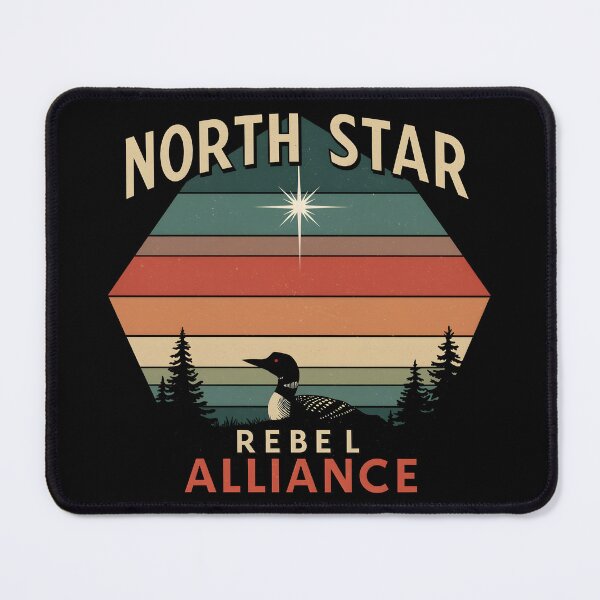Item preview, Minnesota Rebel North Star Rebel Alliance Loon Art designed and sold by Uglyandcute.