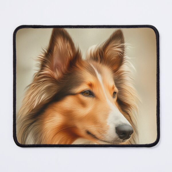 Item preview, Rough Collie Portrait designed and sold by PetsArt.