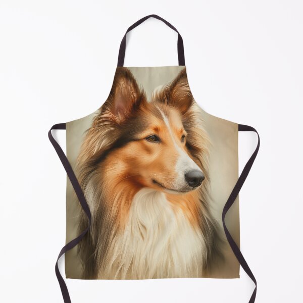 Item preview, Rough Collie Portrait designed and sold by PetsArt.