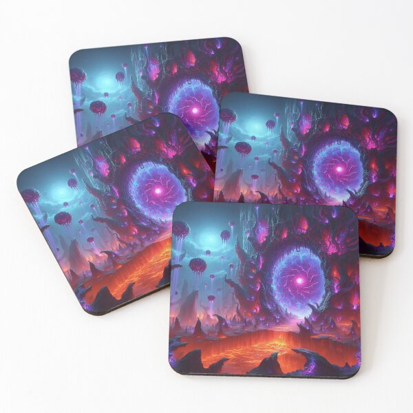 Item preview, Portal to Hell - Obsidian Gateway & Magma Ocean Fantasy designed and sold by TheRichGallery.